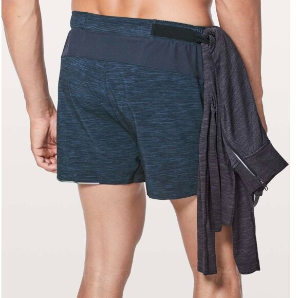 lululemon athletica Other - Lululemon Athletica 4” Men’s Surge Blue Athletic Shorts SIZE LARGE